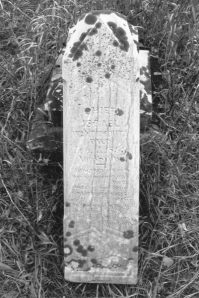 Wamdiupta's grave marker. Courtesy Curtis A. Dahlin